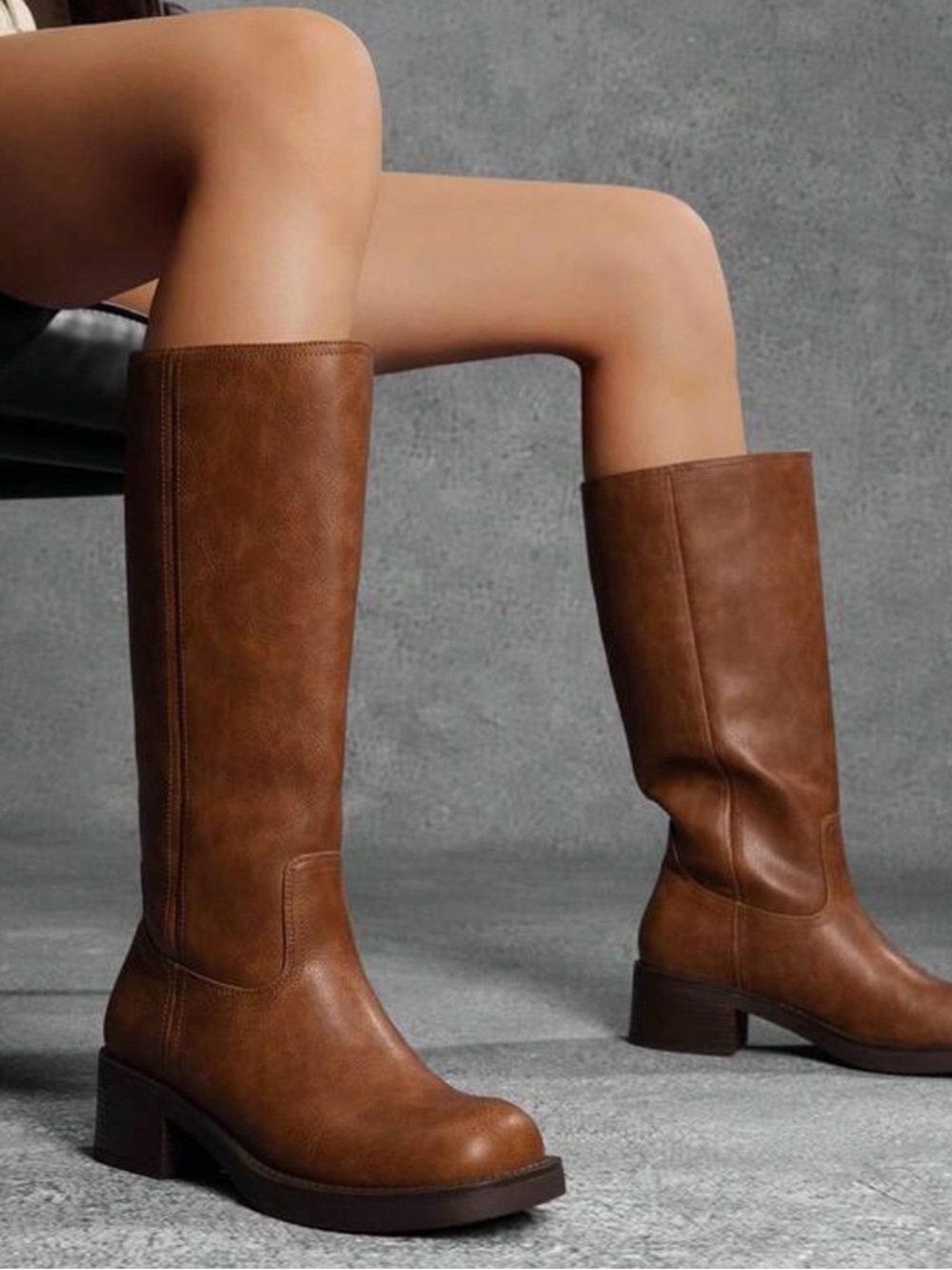 Classic Tall Brown Women's Riding Boots